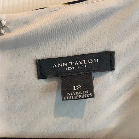 Striped Ann Taylor Dress - Picture 3 of 3